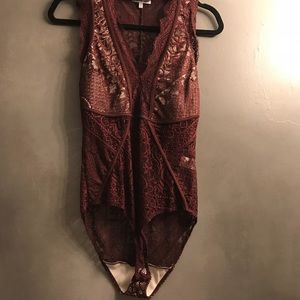 Lace bodysuit
